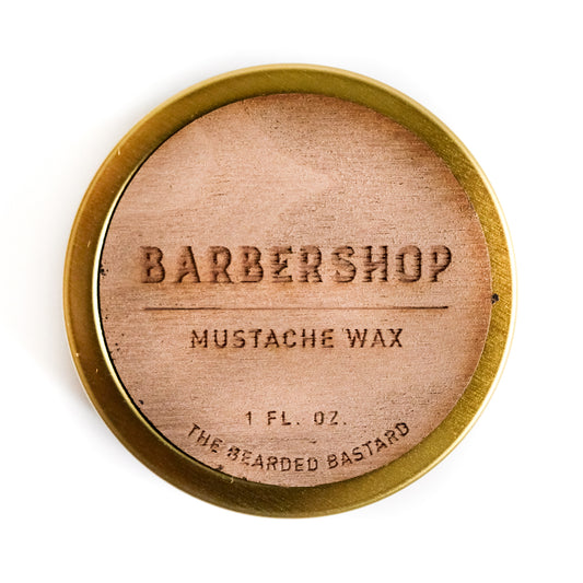 Vintage Barbershop Mustache Wax